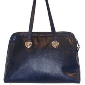 Coldwater Creek Pebbled Leather Shoulder Bag